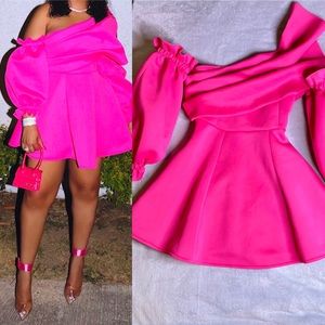 Pink Stlylish Dress